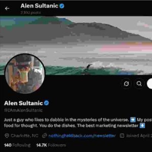 Alen Sultanic – NHB+ (Up to 05.2025)