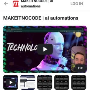 Alex Green – MAKE IT NO CODE – AI – Google SEO, Etsy, Pinterest Traffic, Voice Agent… and MORE