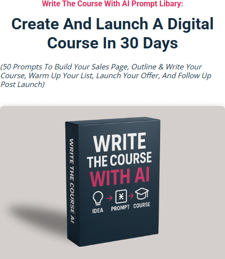Dickie Bush & Nicolas Cole-Create And Launch A Digital Course In 30 Days + Upsell