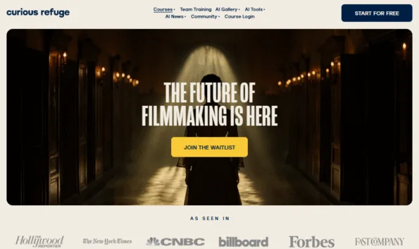 Curious Refuge – Advanced AI Filmmaking: The Future of Creative Storytelling