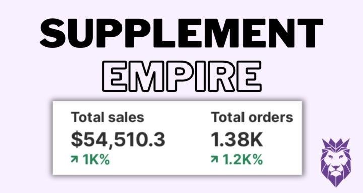 Brenden Tapia – SUPPLEMENTS EMPIRE BUILD: A Complete Guide to Building a Profitable Supplements Business