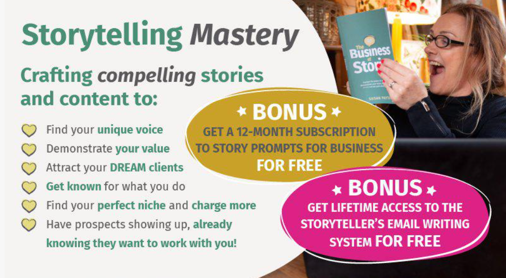 Susan Payton – Storytelling Mastery