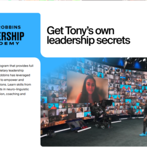 Tony Robbins – Leadership Academy