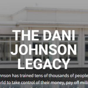 Dani Johnson Collection – Expert Business Training, Money & Relationship Advice